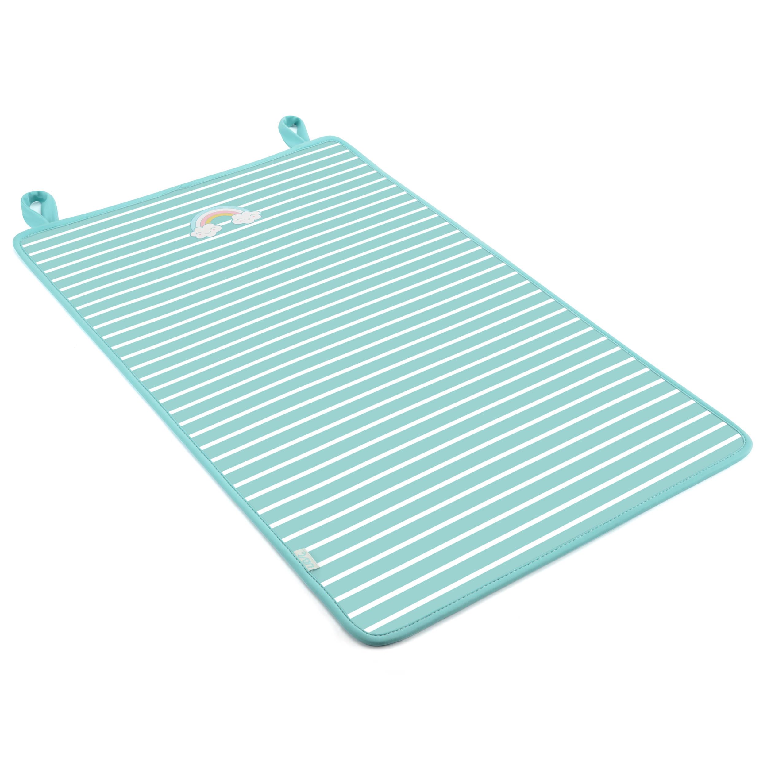 Urban Beach Neoprene Baby Changing Mat, Waterproof Portable Travel Mat with Non-Slip Backing, Foldable & Lightweight, Beach, Nappy & Travel Use - Image 3