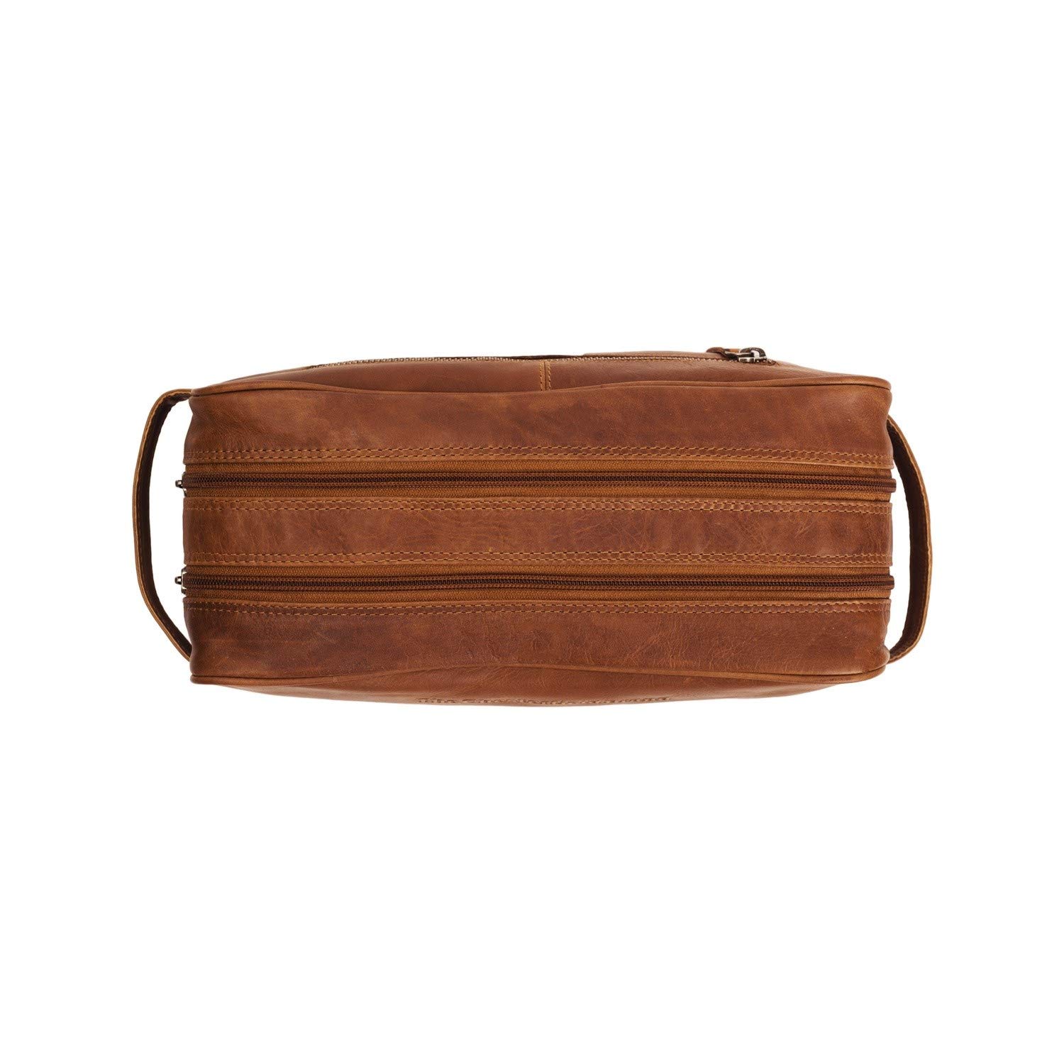 The Chesterfield Brand - Leder Kulturtasche Cognac Stefan