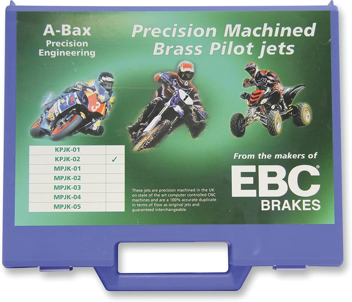 EBC Brakes KPJK-02 - Pilot Jet Kit, Keihin 424-25B Style