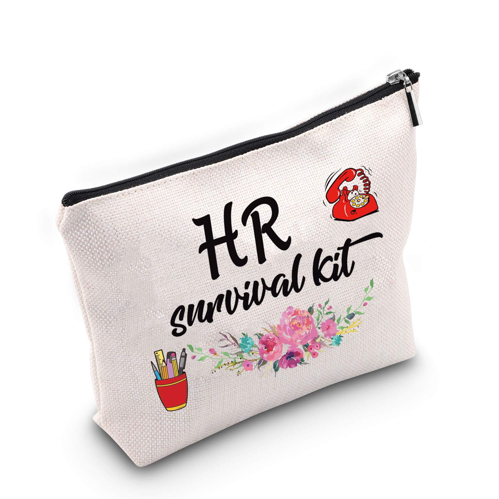 HR Makeup Bag Gifts Human Resources Gift Office Gift Human Department Gift HR Survival kit Cosmetic Bags HR Manager HR Director Gift (U.HR)