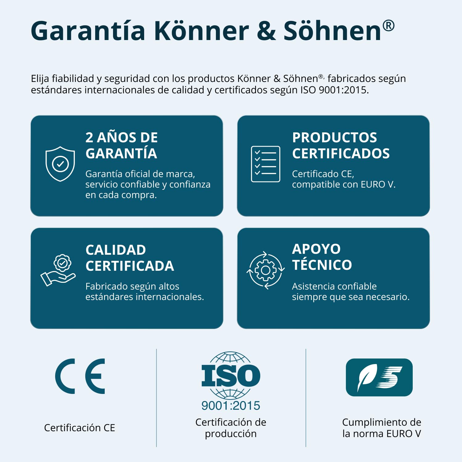 Könner & Söhnen Generador inverter KS 3300i de una potencia máxima de 3300W, 2x Schuko 230 V, pantalla LED, bobinado de cobre, protección ante sobrecargas y cortocircuitos, EURO 5