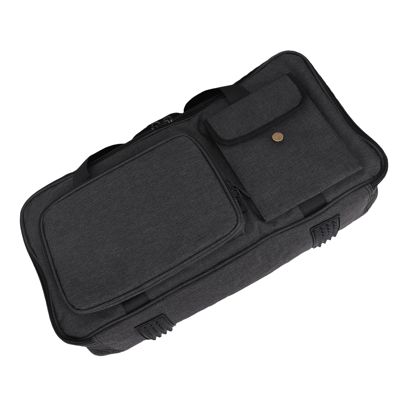 Fabater Torba Desek Gitarowych dla Bossa, dla Linii 6, dla Digi Tech, Miękka Torba do Przenoszenia do Pedału Wielopoziomowego, Wyściółka 10 Mm do Mikro Kontrolerów, Mikrofonów (L)