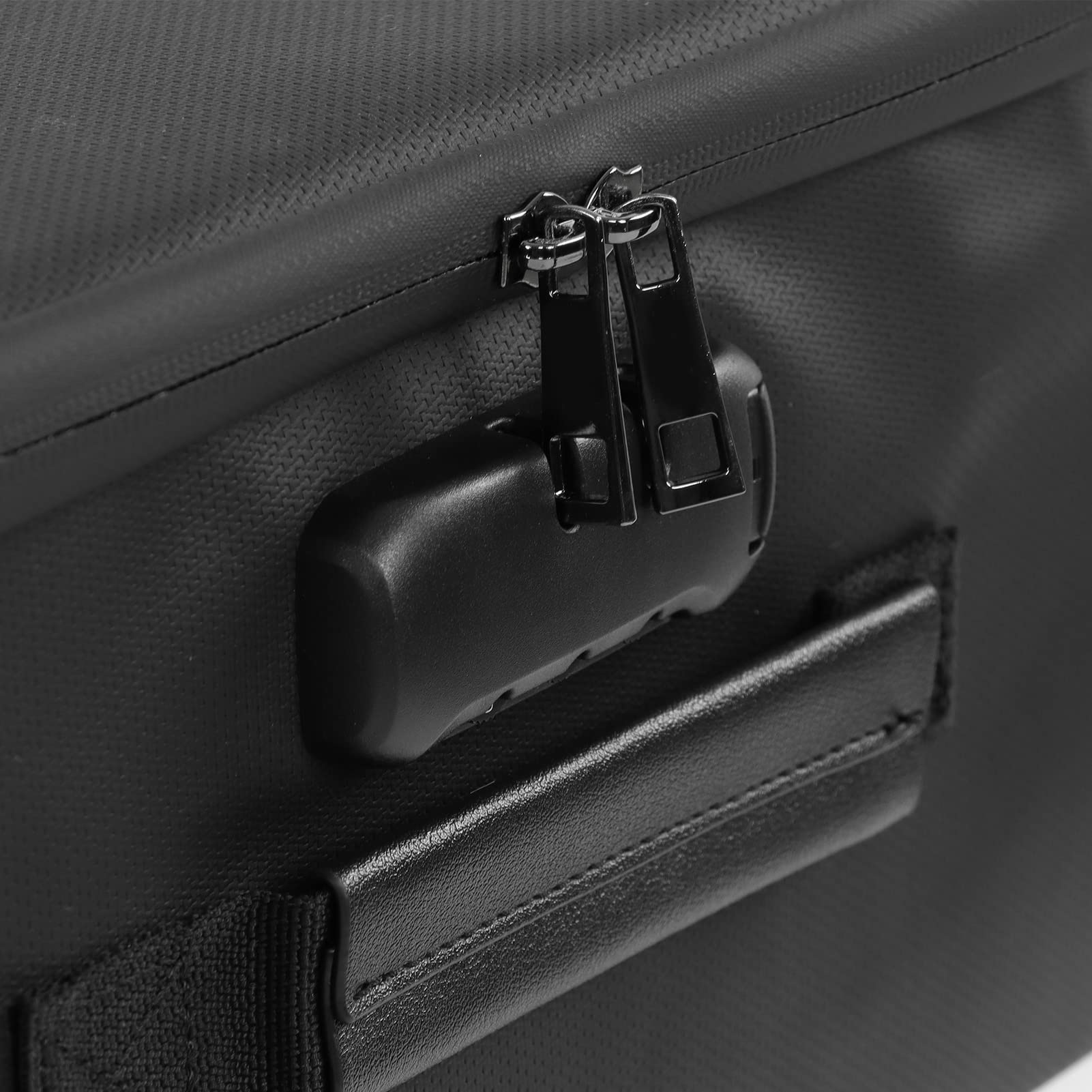 Tyenaza Borsa per Documenti Ignifuga, Scatola per Archiviazione, Scatola per Documenti Ignifuga Portatile Impermeabile Resistente alle Alte Temperature con Serratura per Viaggi in Ufficio
