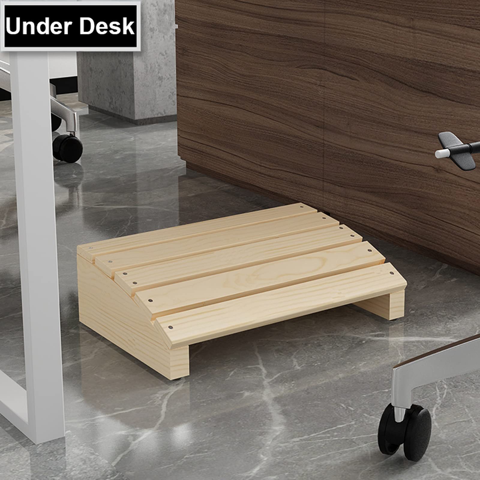 Amazon.com: LXLA Under Desk Footrest - Inclined & Curved, Home
