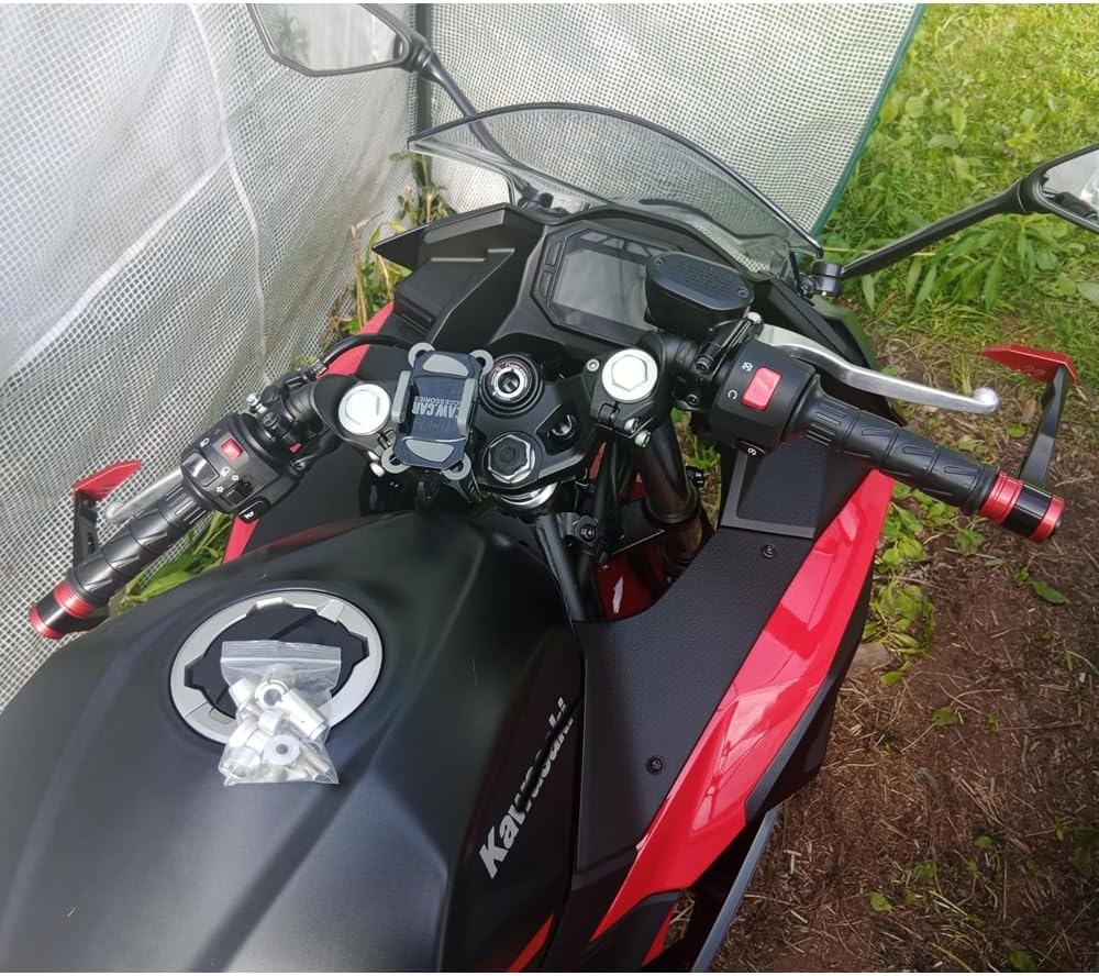 Handguard Fit for Ninja1100SX - 2024 2025 2026 All Year Brake Clutch Guard Handlebar Grips Guard 2025 Ninja 1100SX Handguard Clutch Levers Guard 2025 Ninja 1100SX Accessories 2025 GN