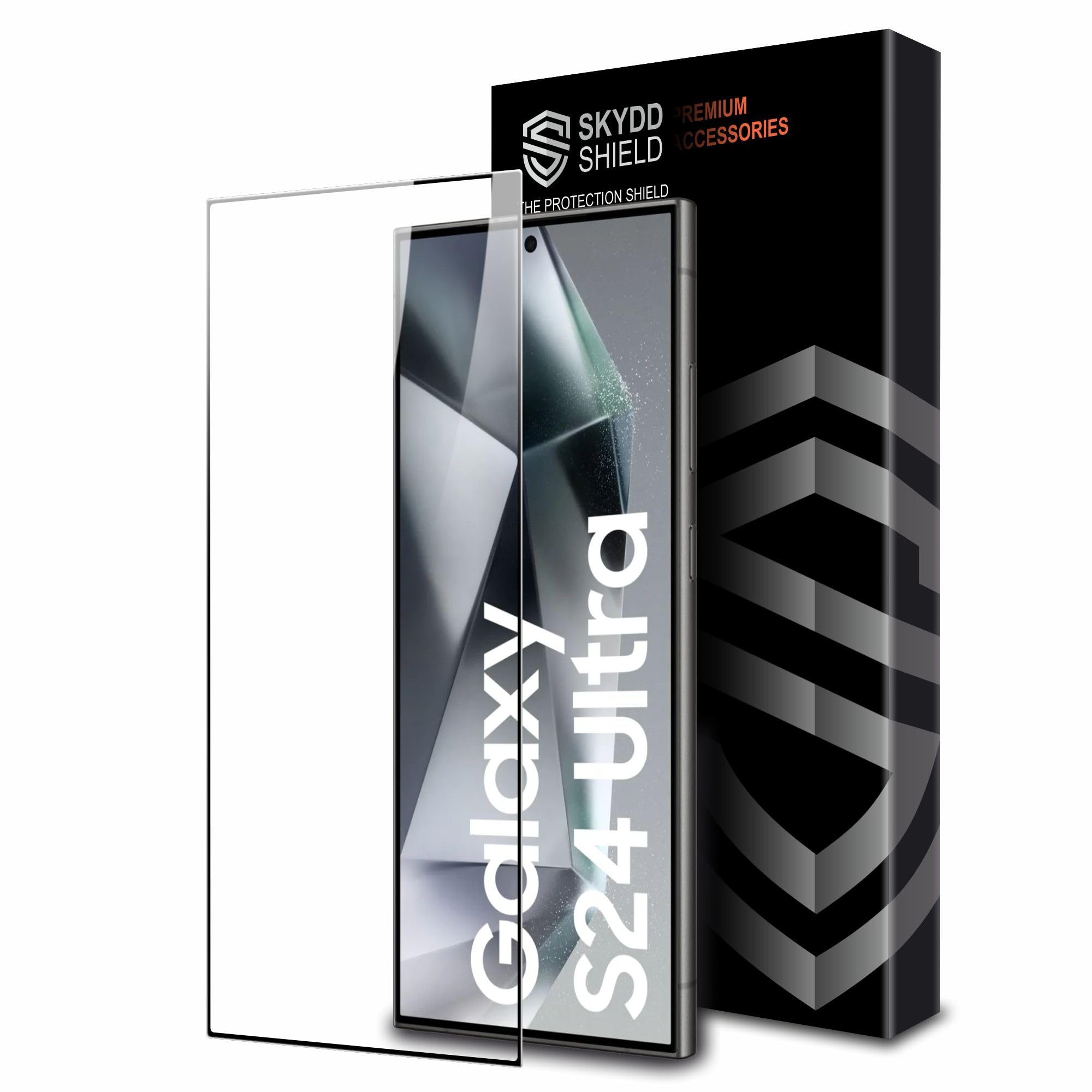 Skyddshield Edge To Edge Tempered Glass Compatible With Samsung Galaxy S24 Ultra 5G Smartphone(6.8 Inch) With Easy Self Installation Kit | Black (B0CWNFGJ2X) Amazon Price History, Amazon Price Tracker