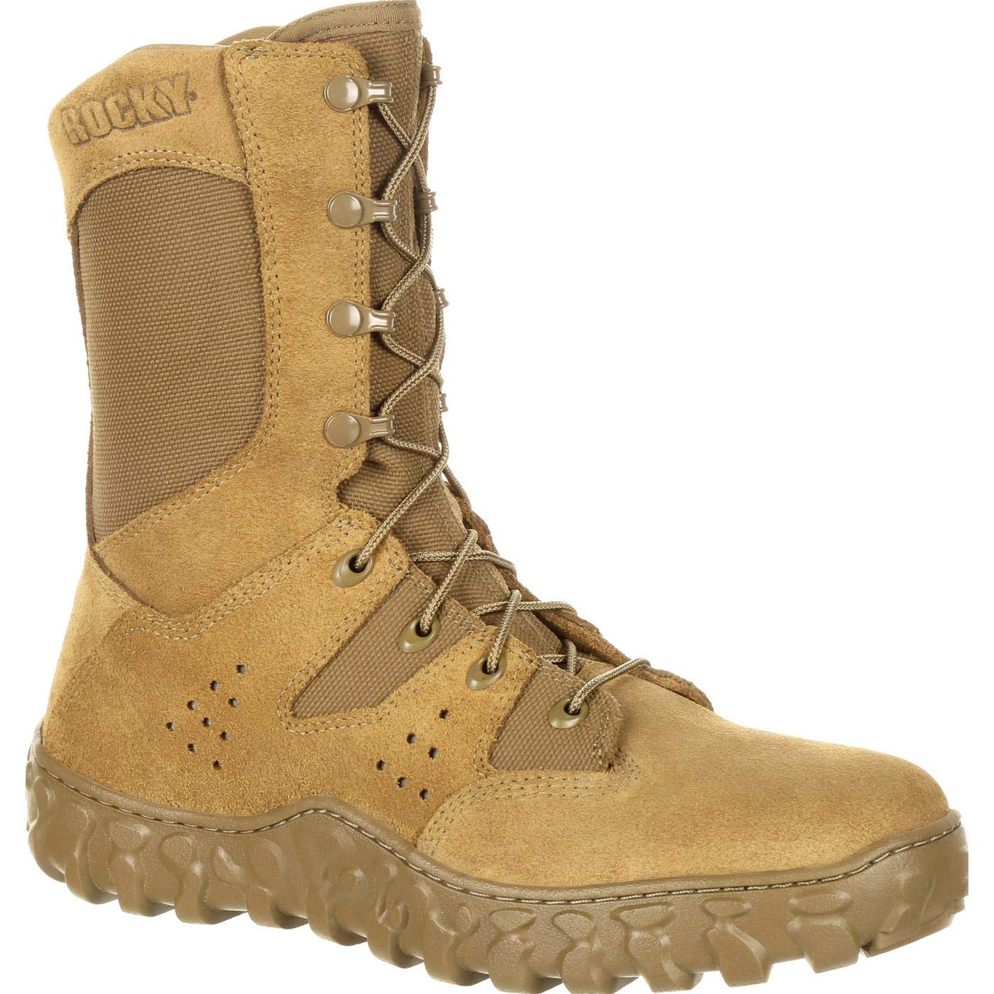 Rocky Rkc053 ミリタリー&タクティカルブーツ, コヨーテブラウン Rocky S2V Steel Toe Tactical Military Boot – Rocky Boots