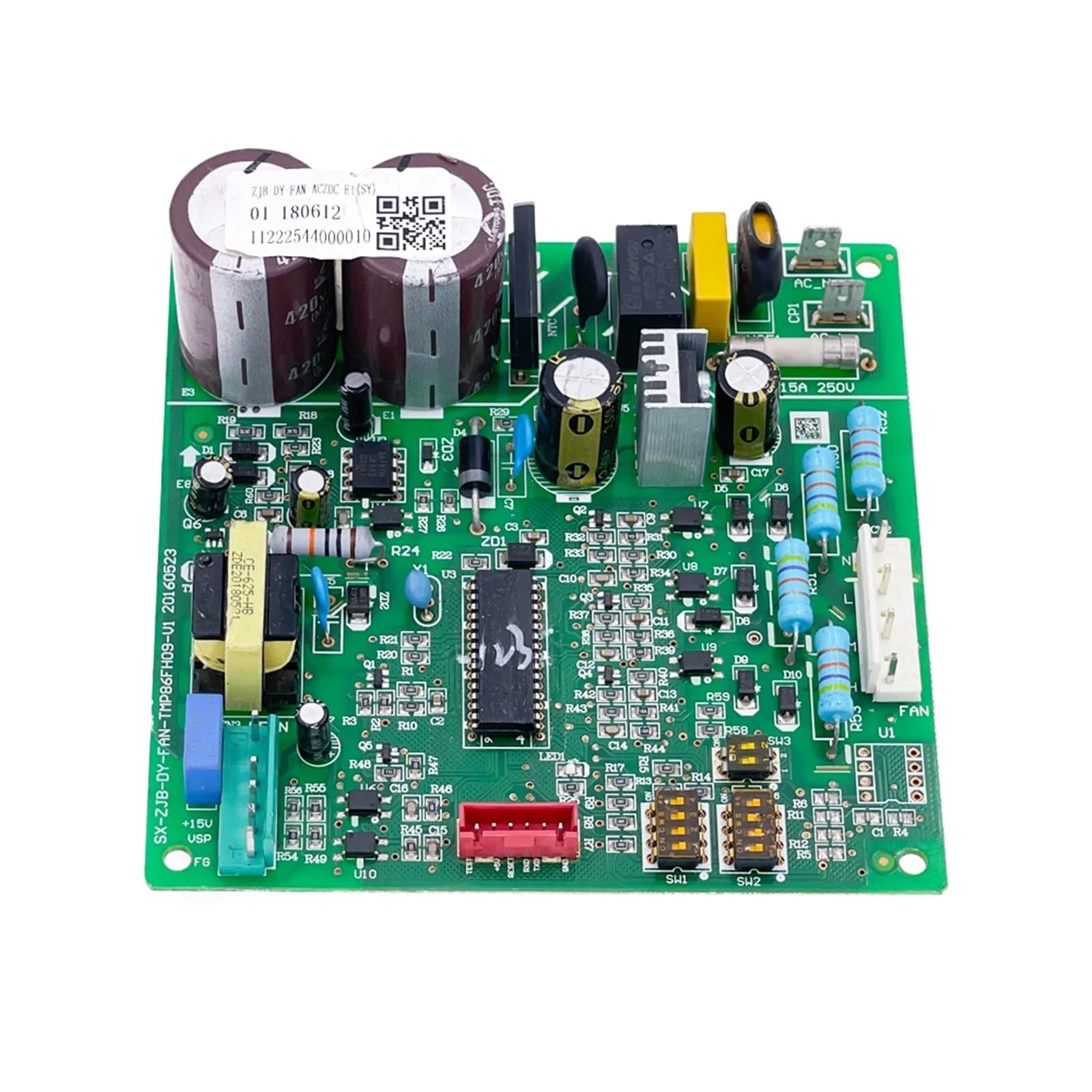 Płyta sterująca centralnej klimatyzacji ZJB-DY-FAN-ACZDC-E1(SY) Obwód modułu PCB 11222544000010 Części do klimatyzacji