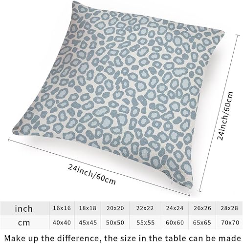 Vista 496 de Funda de cojín con estampado de guepardo rosa intenso, cojín cuadrado con estampado de animales fucsia, funda de almohada decorativa para el hogar