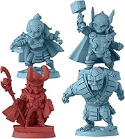 Vista 3 de CMON Marvel United Tales of Asgard Expansion Juego de miniaturas de mesa Juego de estrategia Juego cooperativo para adultos y niños A partir