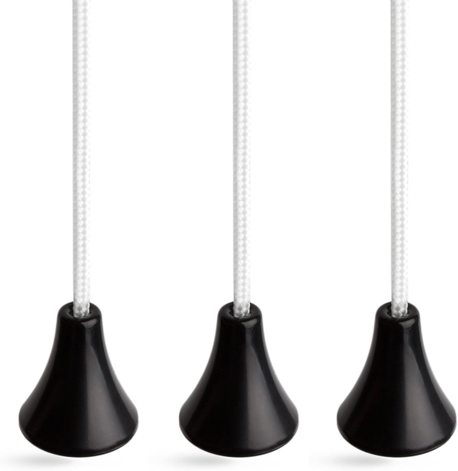 Pull Cord String for Bathroom Light or Ceiling Switches (Black ...
