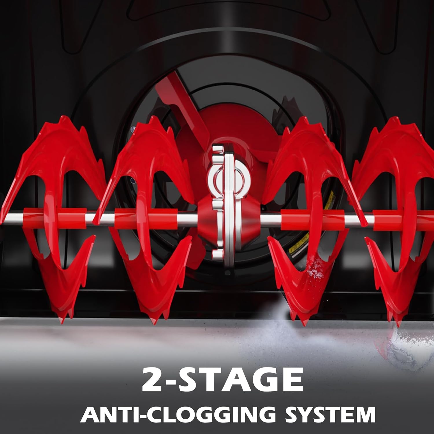PowerSmart Snow Blower 2-Stage Anti-Clogging System