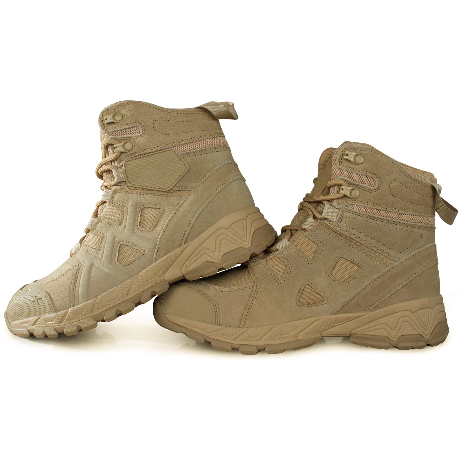 Buty Wojskowe dla Mężczyzn - Taktyczne, Bojowe, Antypoślizgowe, Policyjne, Patrolowe, Outdoor, Podróżne, Robocze, Trekkingowe, Biegowe