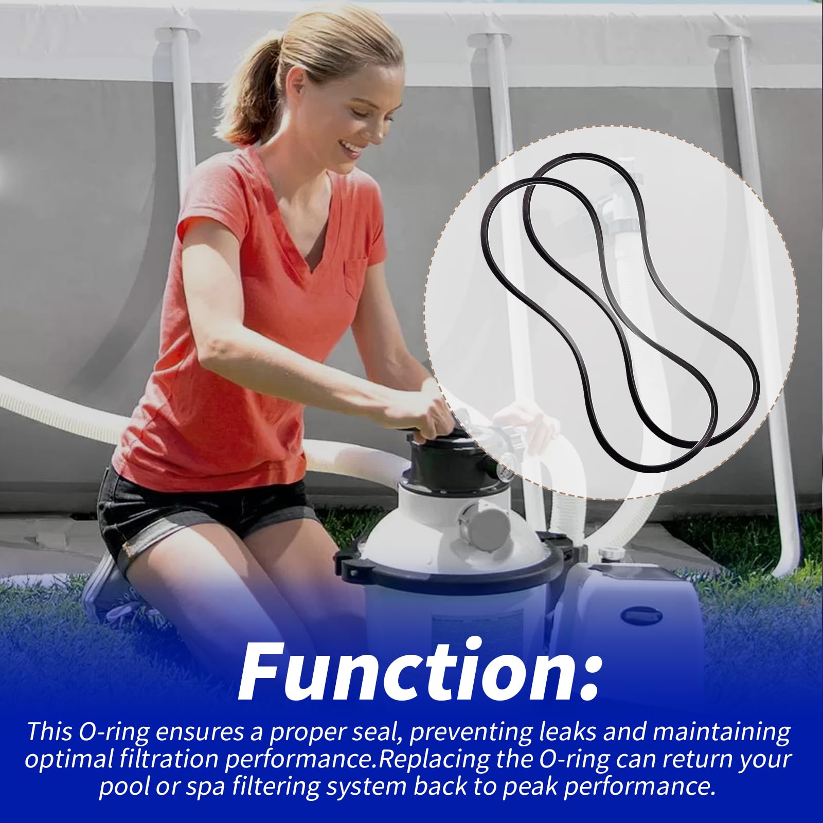 Amazon.com: Tank O-Rings Compatible with Intex 11728 10-Inch Pool