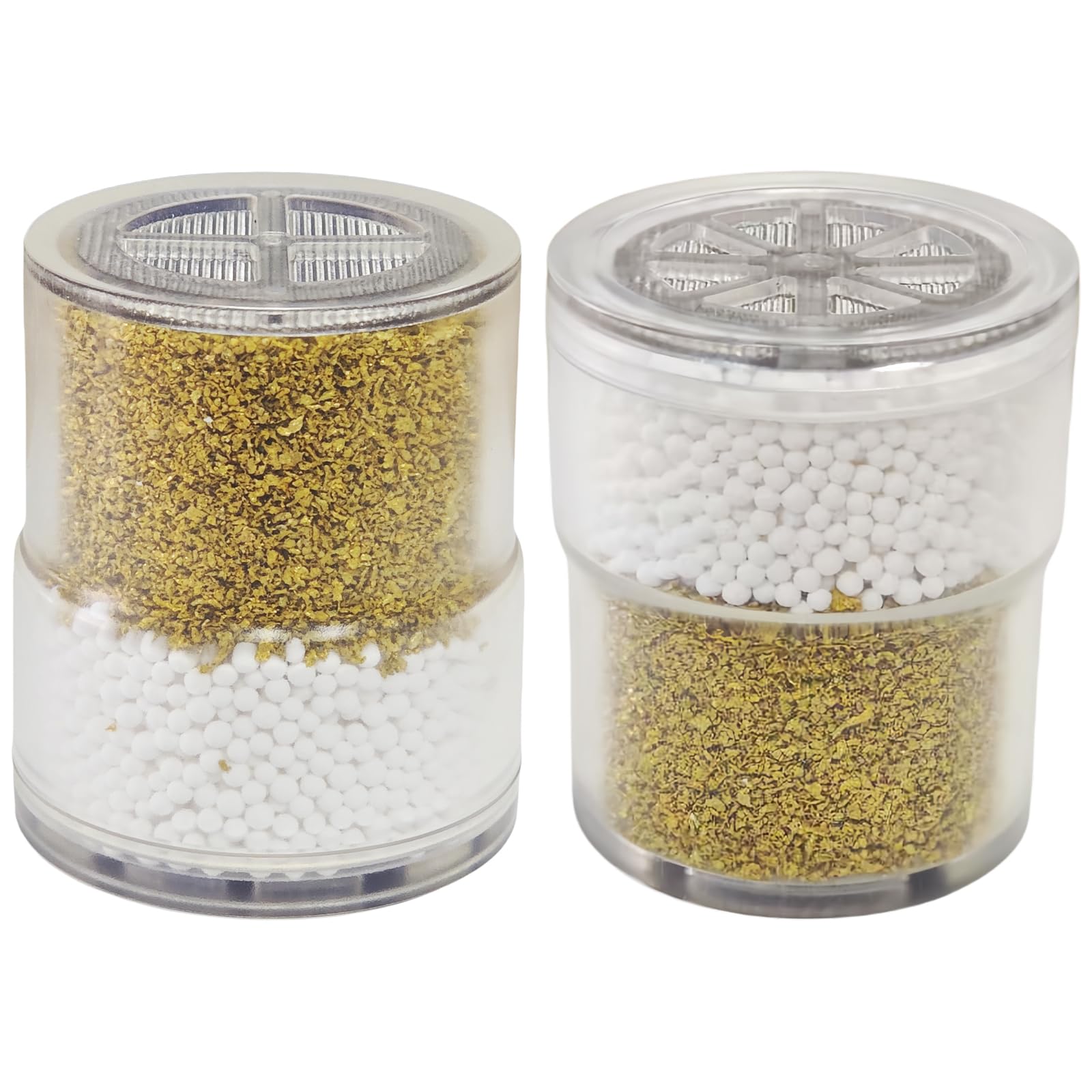 KDF Shower Filter Replacement Cartridge for Jolie Shower Head Filter, Clear, 2 Pack