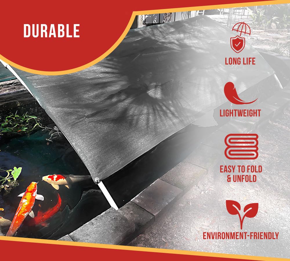 Mytee Products Muldenkipper Planen-Set Mit 2,4x3,6m PVC-Netzplane & Handkurbel – Verhindert Verschütten