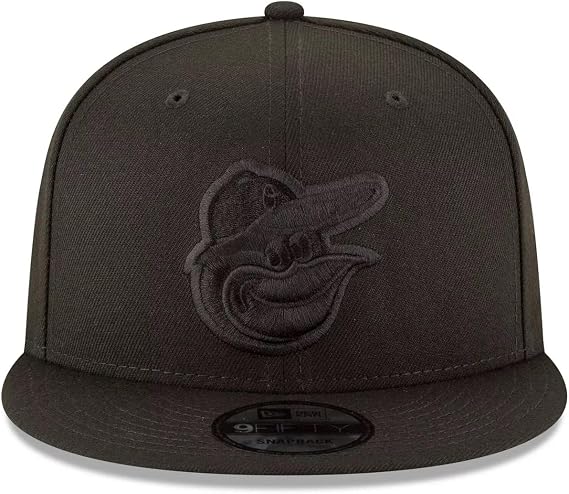 New Era MLB 9FIFTY Black Adjustable Snapback Hat Cap One Size Fits All