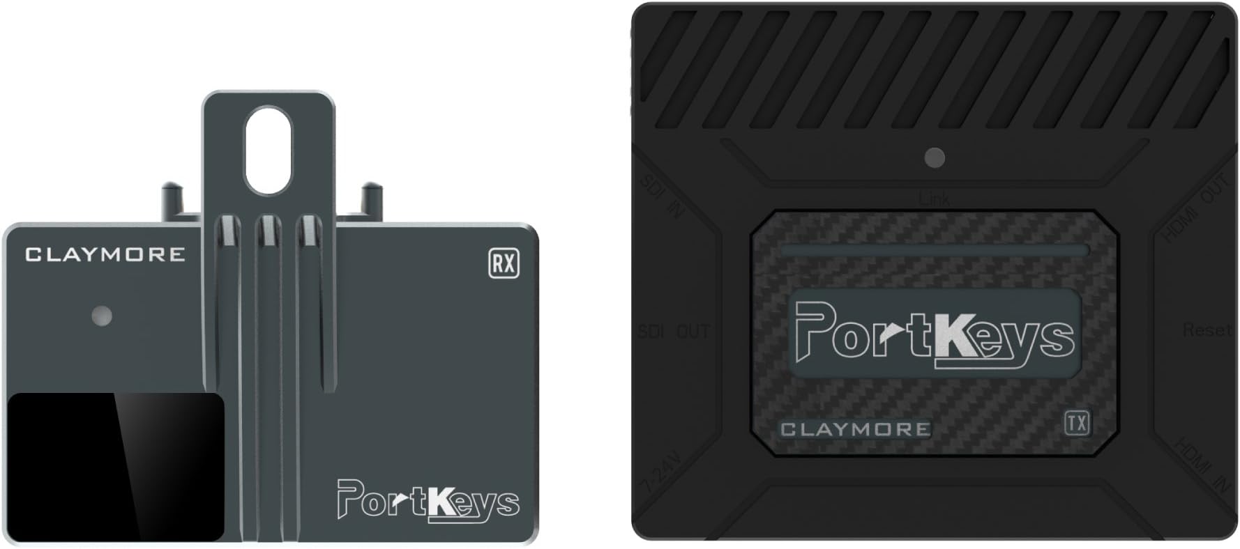 PortKeys 60GHz Wireless Video Short Distance Transmission SDI/HDMI Broadcast Transmitter/Receiver Supports Full HD 1080P,Compatible with All Brands Gimbal and Stabilizer