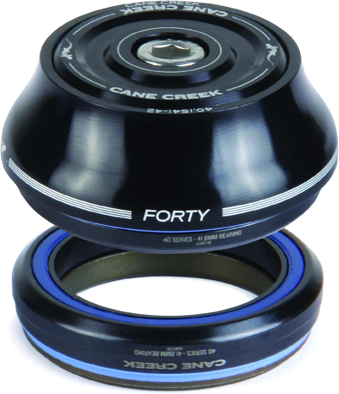 Cane Creek 40-Series 1-1/8 Cart 45/45 Headset, Black