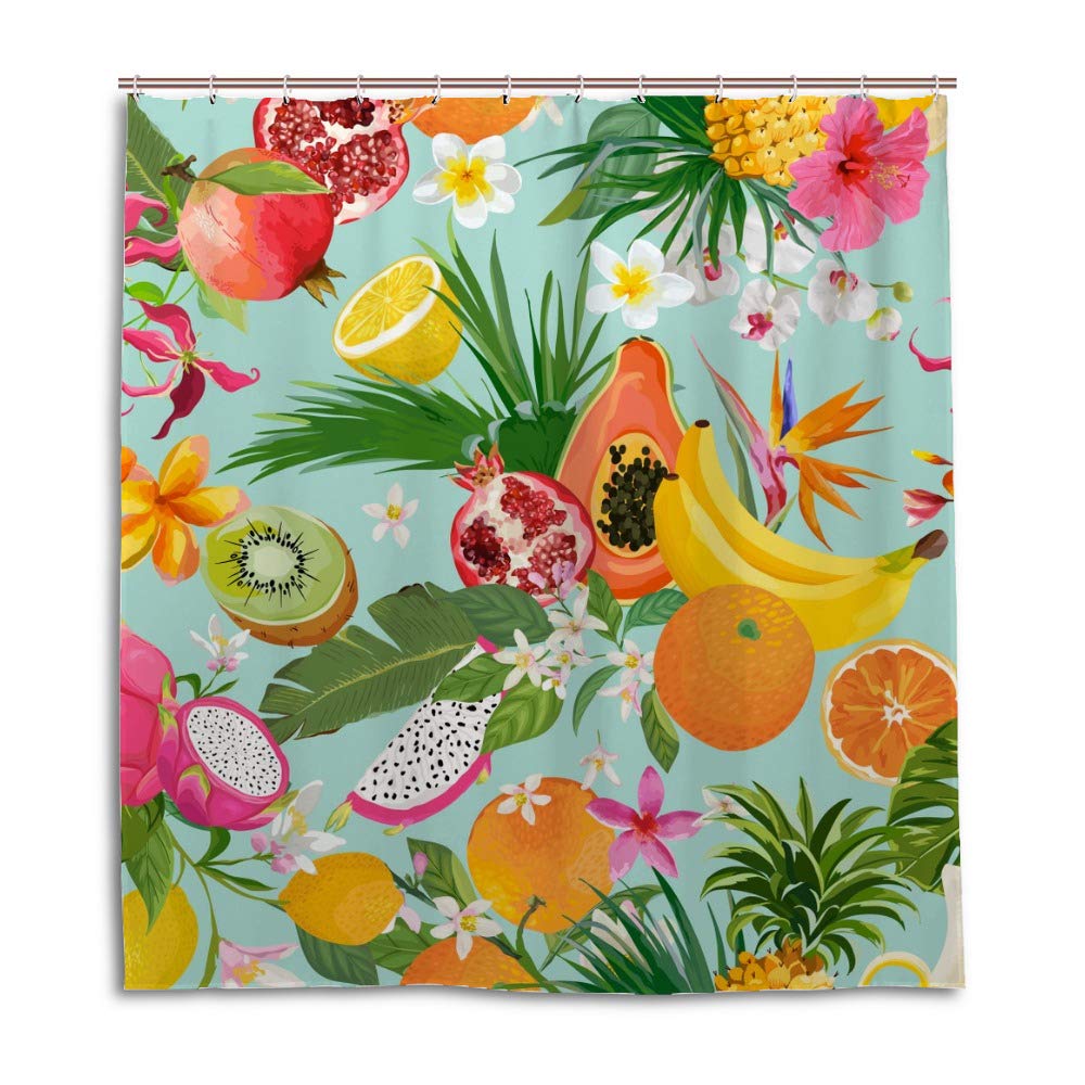 Rideau de douche imperméable tissu occultant et déperlant texture tendance Motif 2