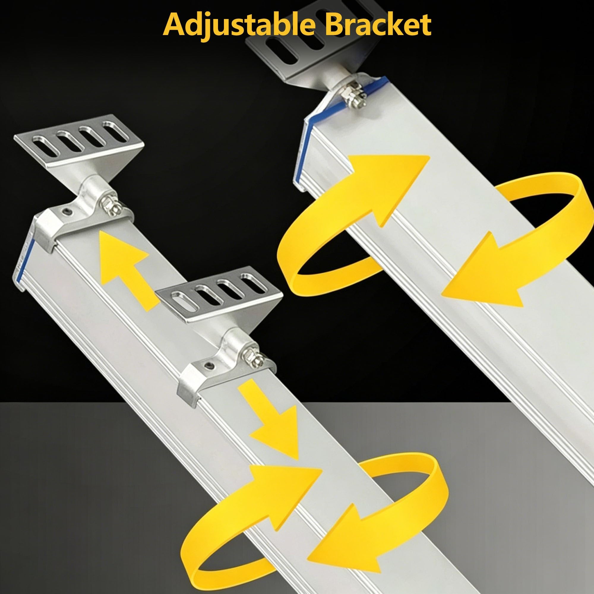 Oświetlenie LED do Maszyn 110–220V, Przemysłowe Oświetlenie Maszyn CNC, Stop Aluminium, do Maszyn do Szycia, Tokarek I Stołów Warsztatowych(1242mm/48.9in)