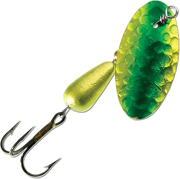 Panther Martin PMHMUV FishSeeUV Hammered Ultraviolet Spinning Fishing Lure Catches Trout, Walleye, Largemouth Bass, Perch, Crappie, Pickerel and More