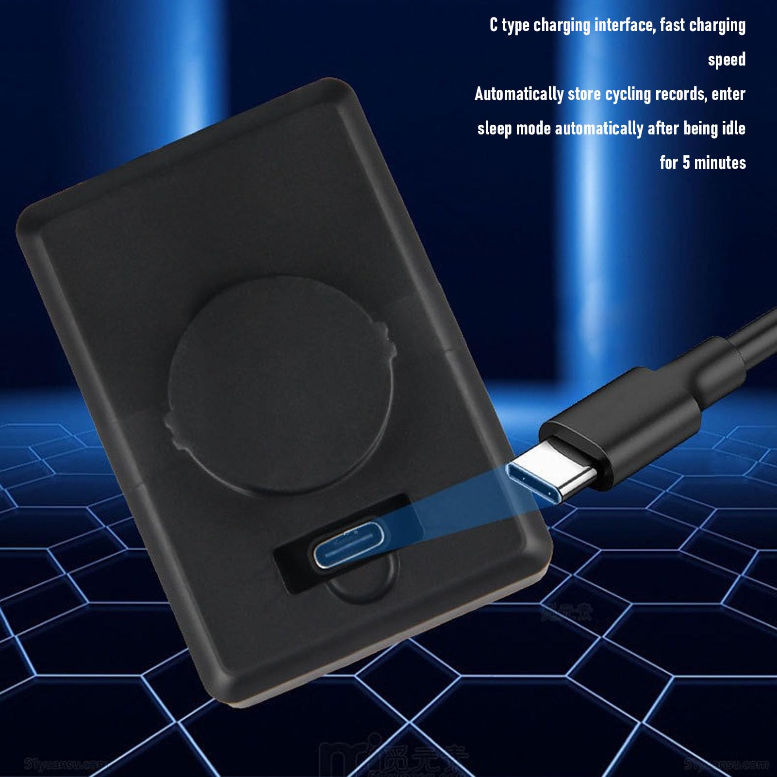 Computer da Bici GPS, Computer da Ciclismo Wireless con Schermo Retroilluminato da 3,26 Pollici, Contachilometri Contachilometri Impermeabile IPX6 Tracker da Ciclismo