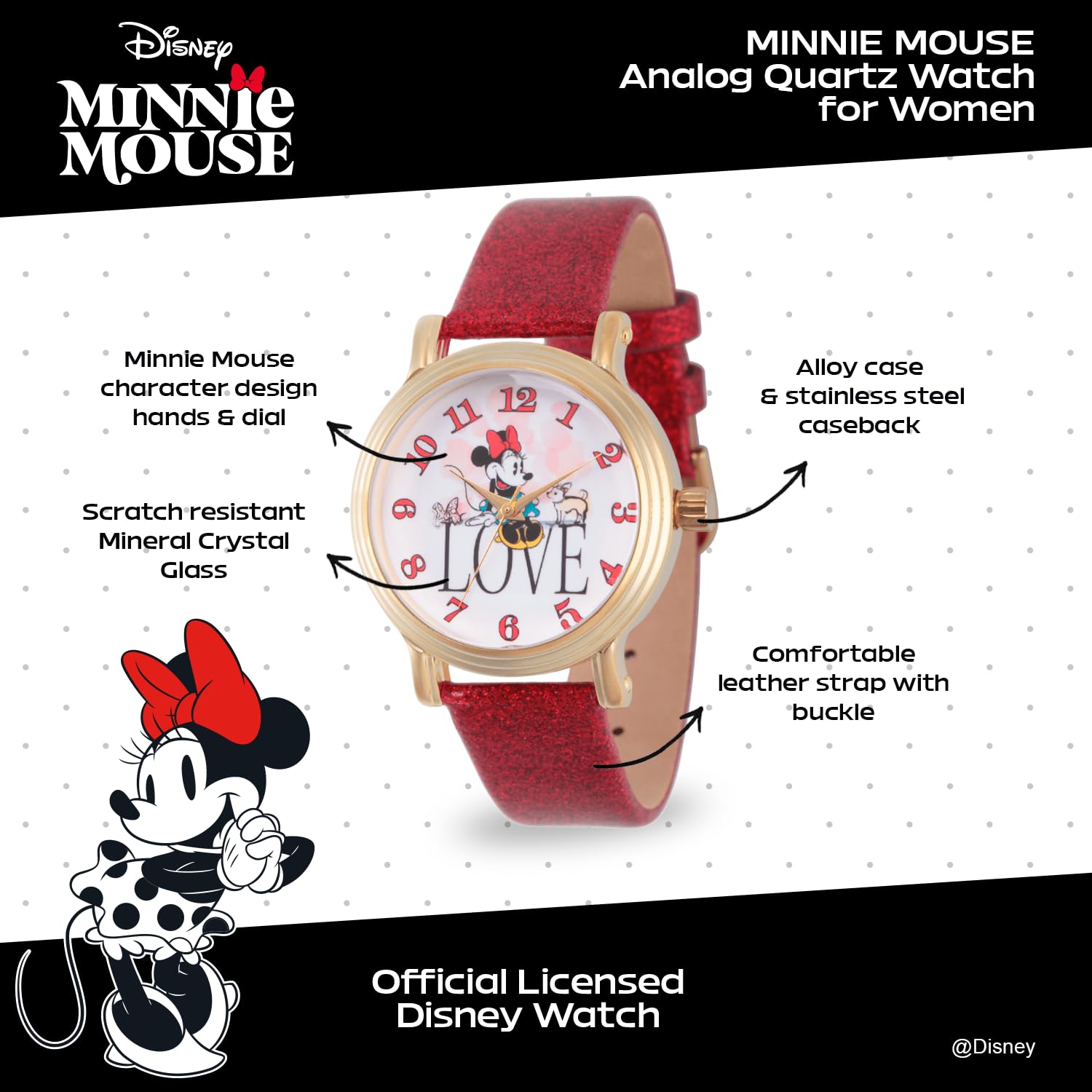 Disney Orologio WDS000254