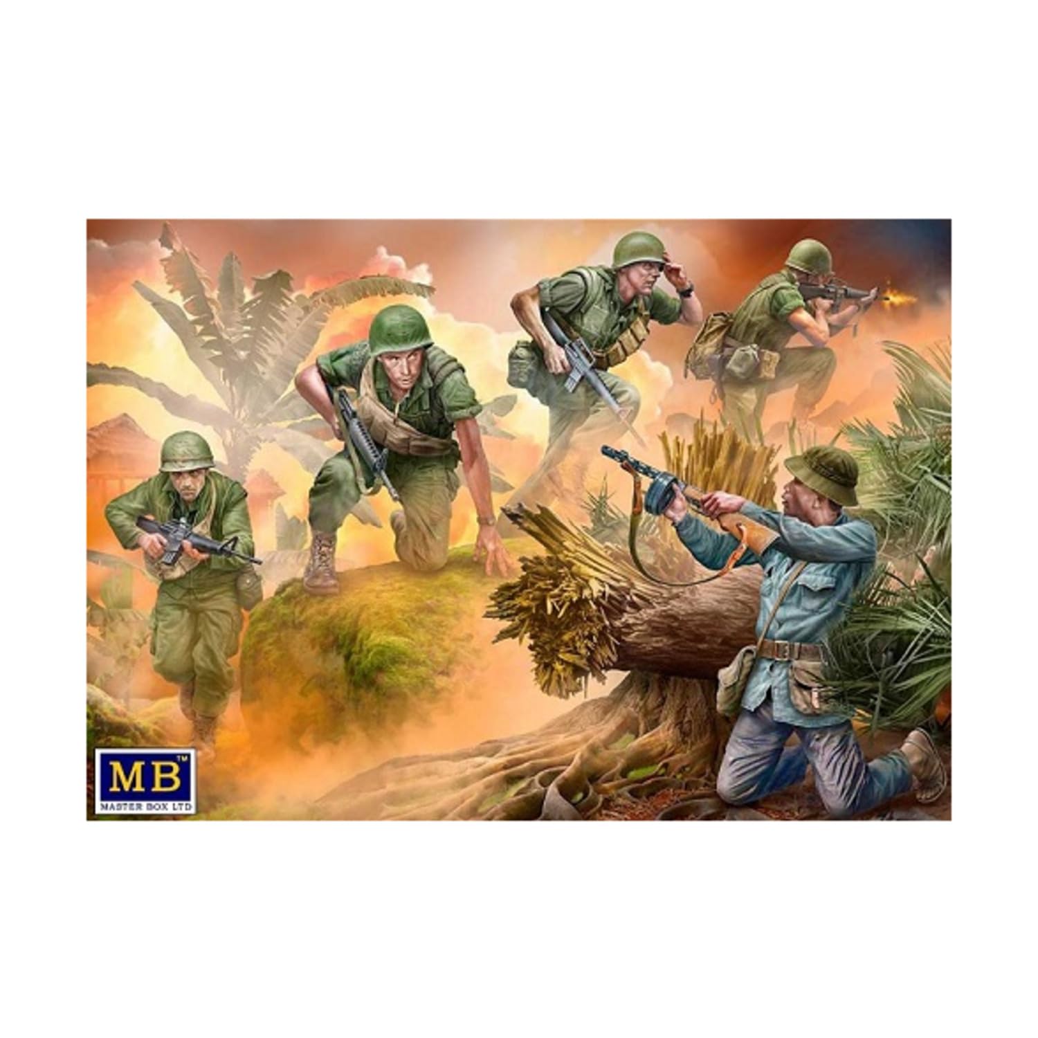 Masterbox 1:35 - SHOOTOUT! Vietnam War Series