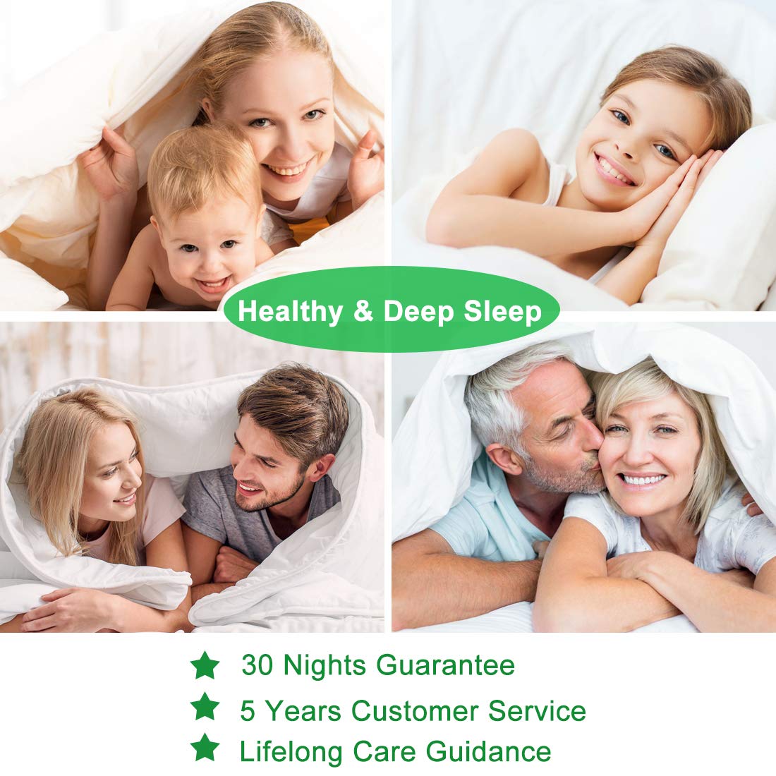 MERITLIFE Comforter King Size All Season 2100 Series Cooling Lightweight Reversible Quilted Down Alternative Comforter Breathable Bed Hotel Duvet Insert Winter Warm Corner Tabs(White King 90"x102")