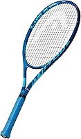 HEAD Metallix Attitude Elite Blue Tennis Racket - Lightweight 9.3oz Pre-Strung Adult Racquet, 102sq in Head for Power & Control