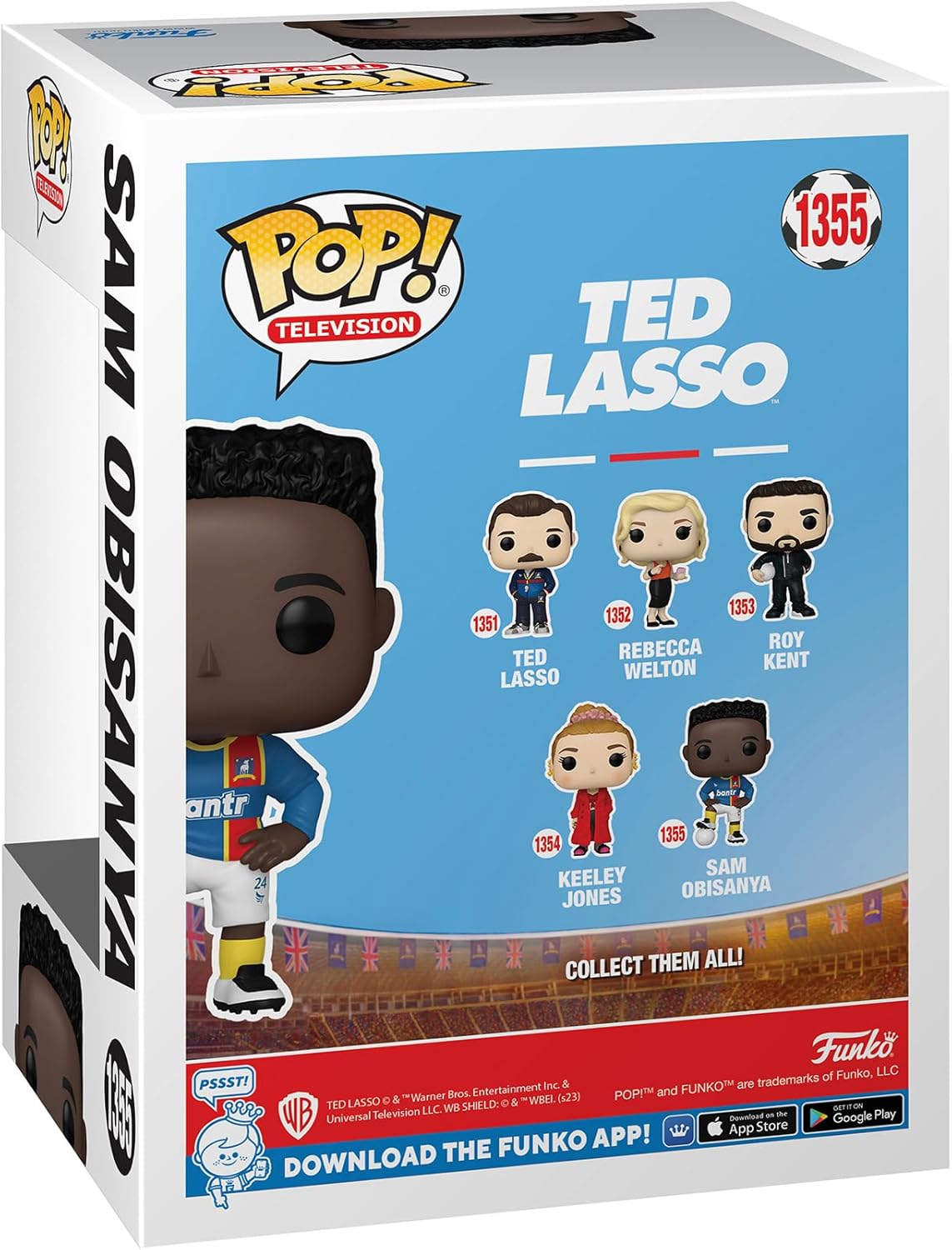Funko POP! TV: Ted Lasso - Sam Obisanya - Lebanon | Ubuy