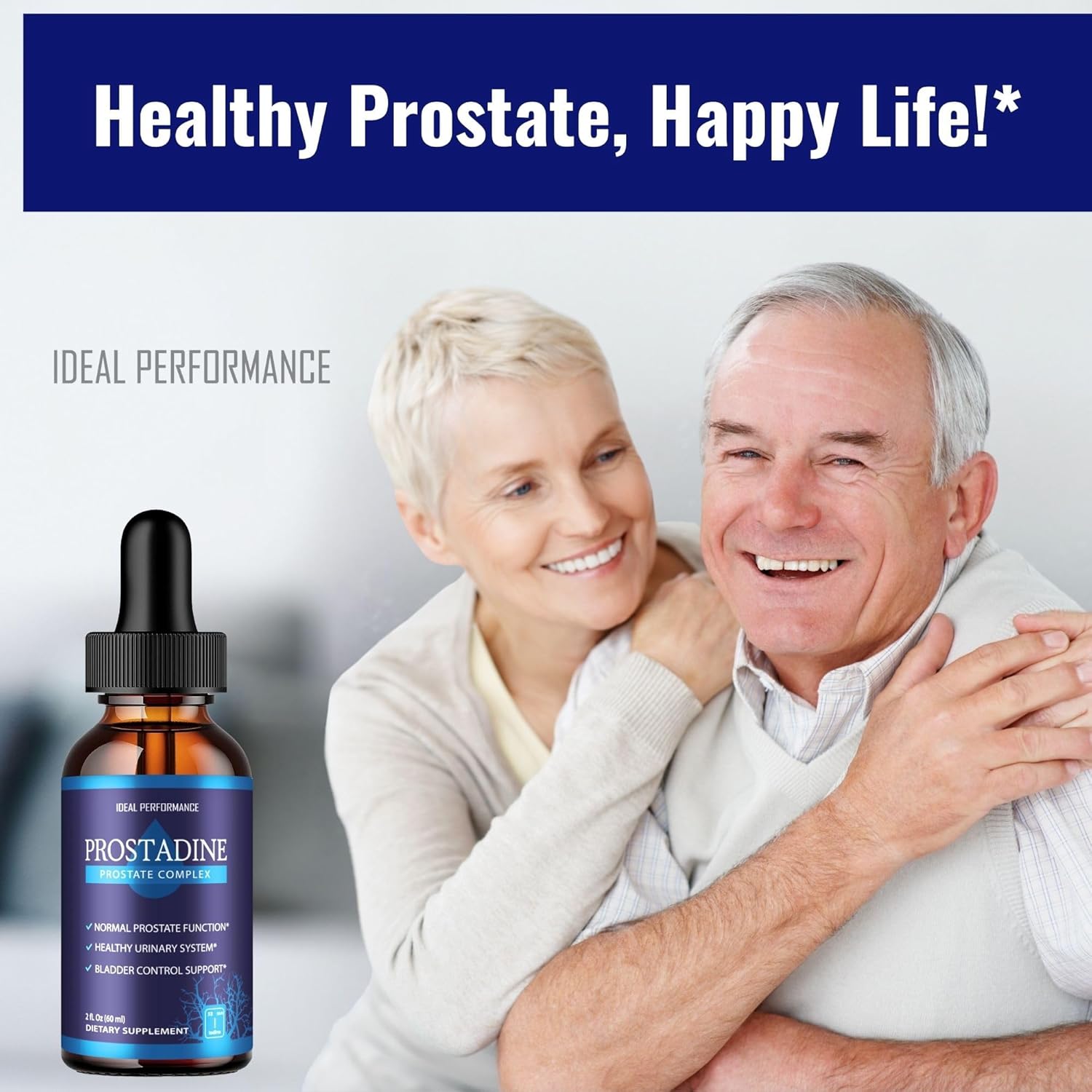 Prostadine Drops for Prostate Health, Bladder Urinating Issues - Prostadine Supplement Liquid Drops - Maximum Strength Supports Prostate Health All Natural Formula, Prostadine Liquid Reviews (6 Pack)