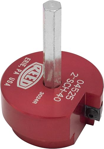 Reed Tool PPR200 Clean Ream Extreme with 3/8-Inch Hex Shaft, 2-Inch Head, 2 x 2 x 3 inches