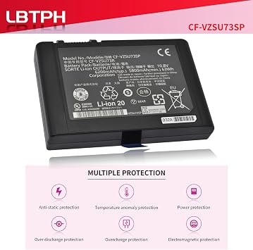 CF-VZSU73SP 63Wh Battery for Panasonic Toughbook CF-D1 Mk1 Mk2 Series