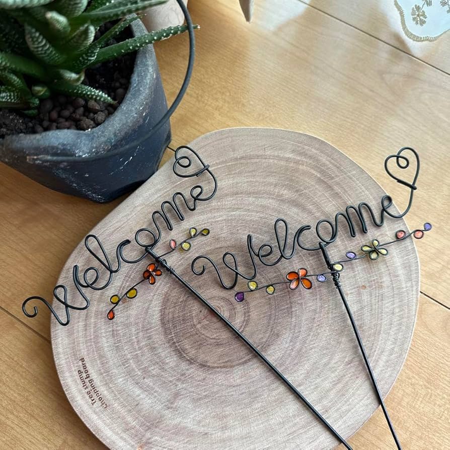 Amazon | ワイヤークラフト ワイヤーアート ガーデンピック 2本