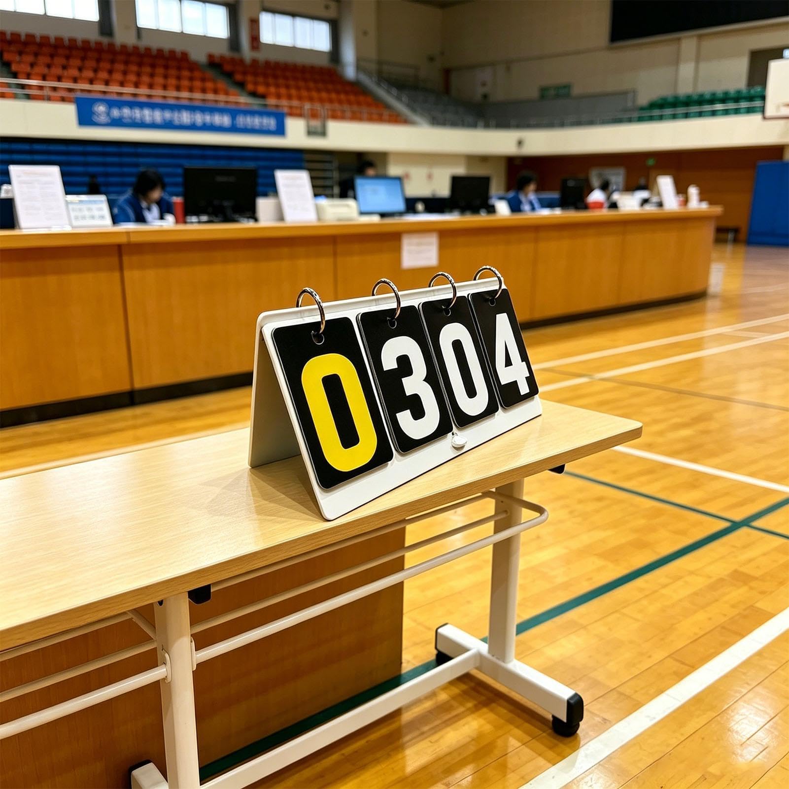 Genérico Segnapunti, supporto Flipper per visualizzare i numeri, tabellone punteggio digitale per basket, per baseball, calcio, pallavolo, competizioni all'aperto e palestra