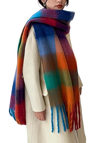 Wander Agio Winter Women Warm Scarf Long Shawl Large Scarves
