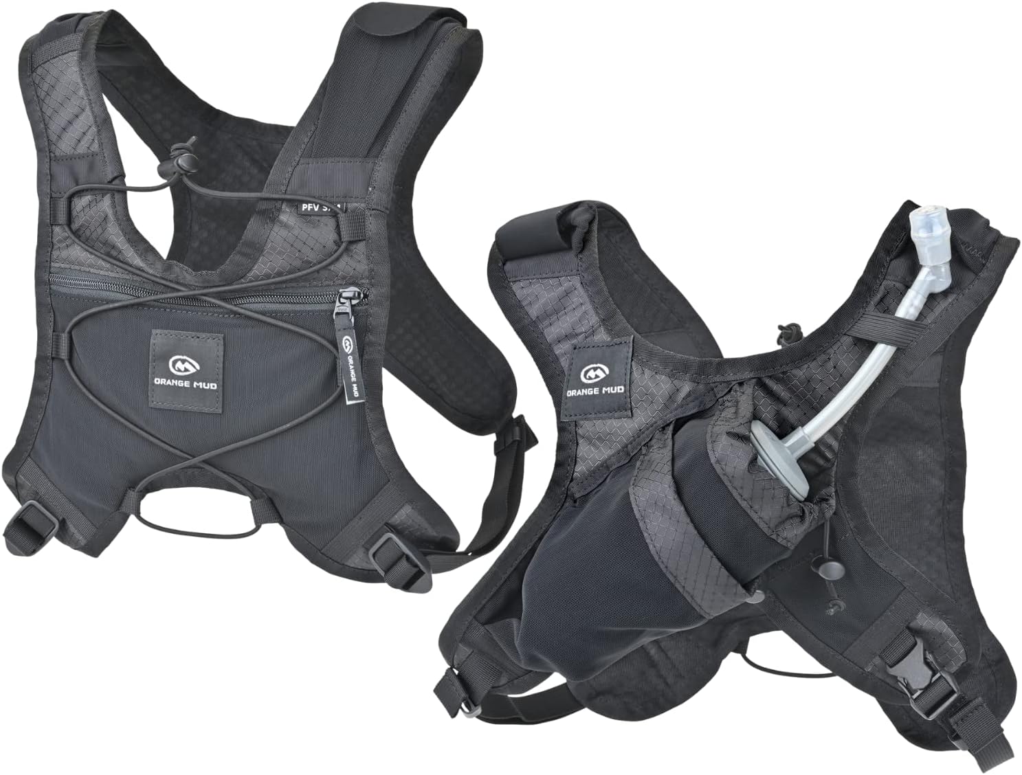 Orange Mud PFV 2.0 Hydration Vest – Running Flask Vest with Soft Flask & Phone Pocket – Lightweight Trail Running Vest Pack – No‑Bounce Runner’s Hydration Pack