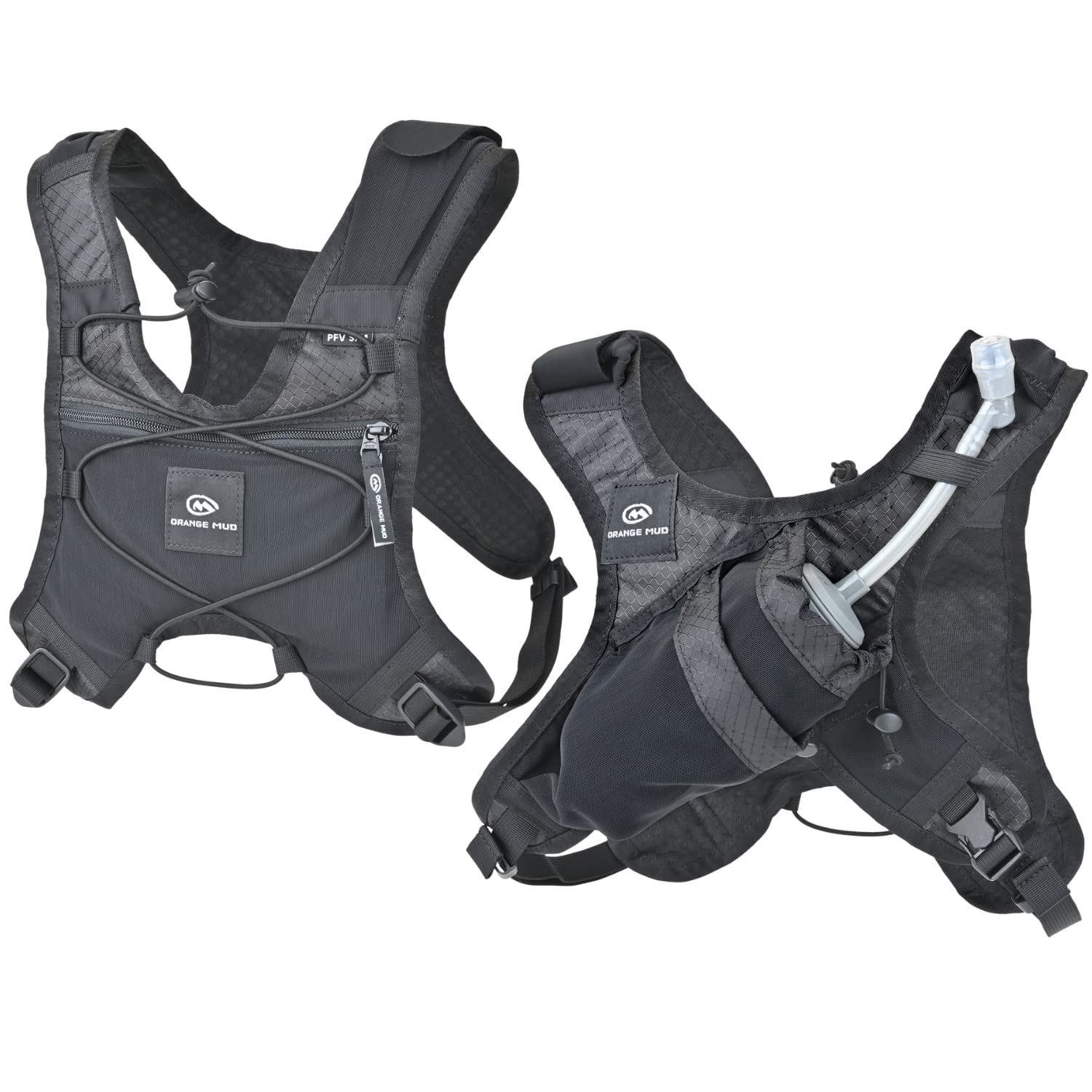 M Orange Mud Phone Flask Vest (PFV), Black, 2.0 (Small/Medium)