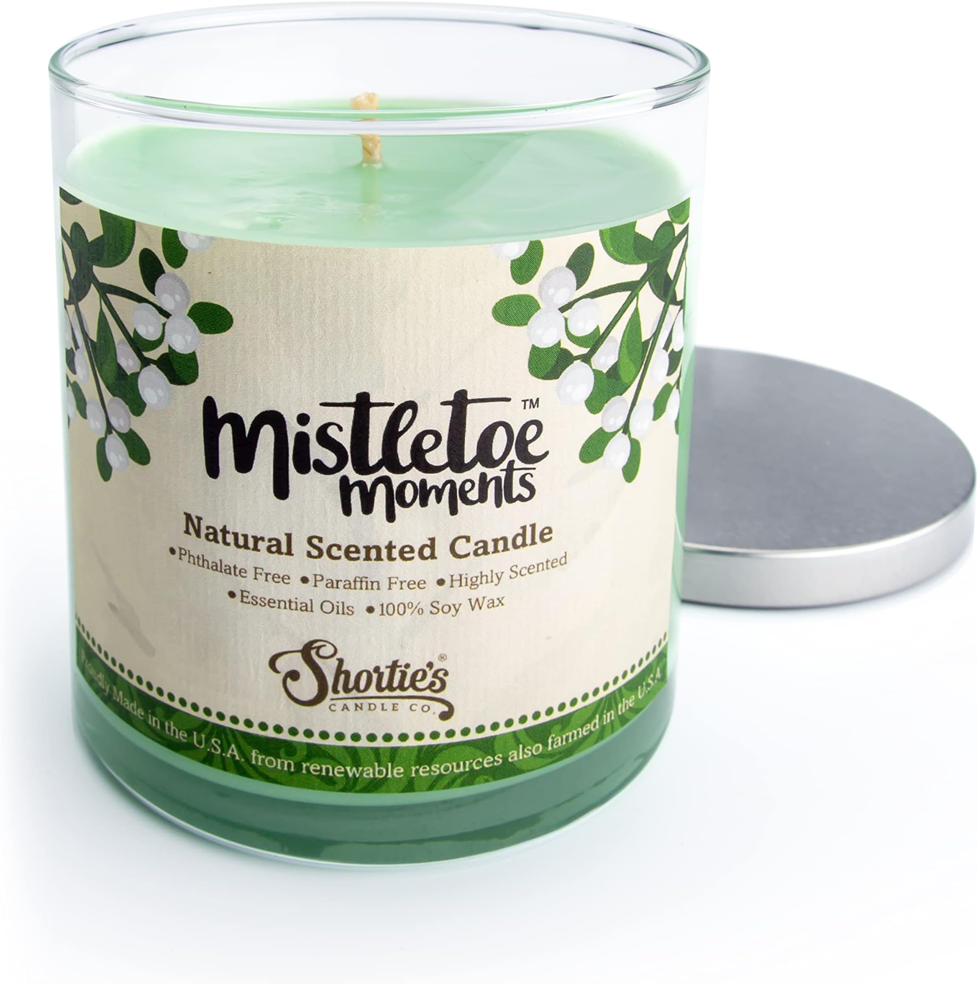 Nag Champa Scented Natural Soy Candle, Essential Fragrance