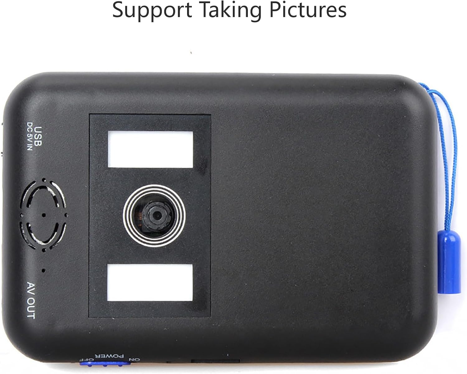 Handheld Portable Video Digital Magnifier, 3.5inch LCD Display Electronic Reading Aid with 3 Color Mode, Especially for The Visually Impaired