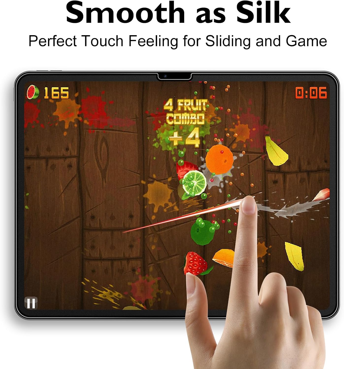 Mothca Matte Glass Screen Protector for iPad Air 13-inch M3 2025 / M2 2024 (iPad Air 7th/6th Generation) with Easy Installation Frame, Anti-Glare & Anti-Fingerprint Tempered Glass Film, Smooth as Silk - Image 2