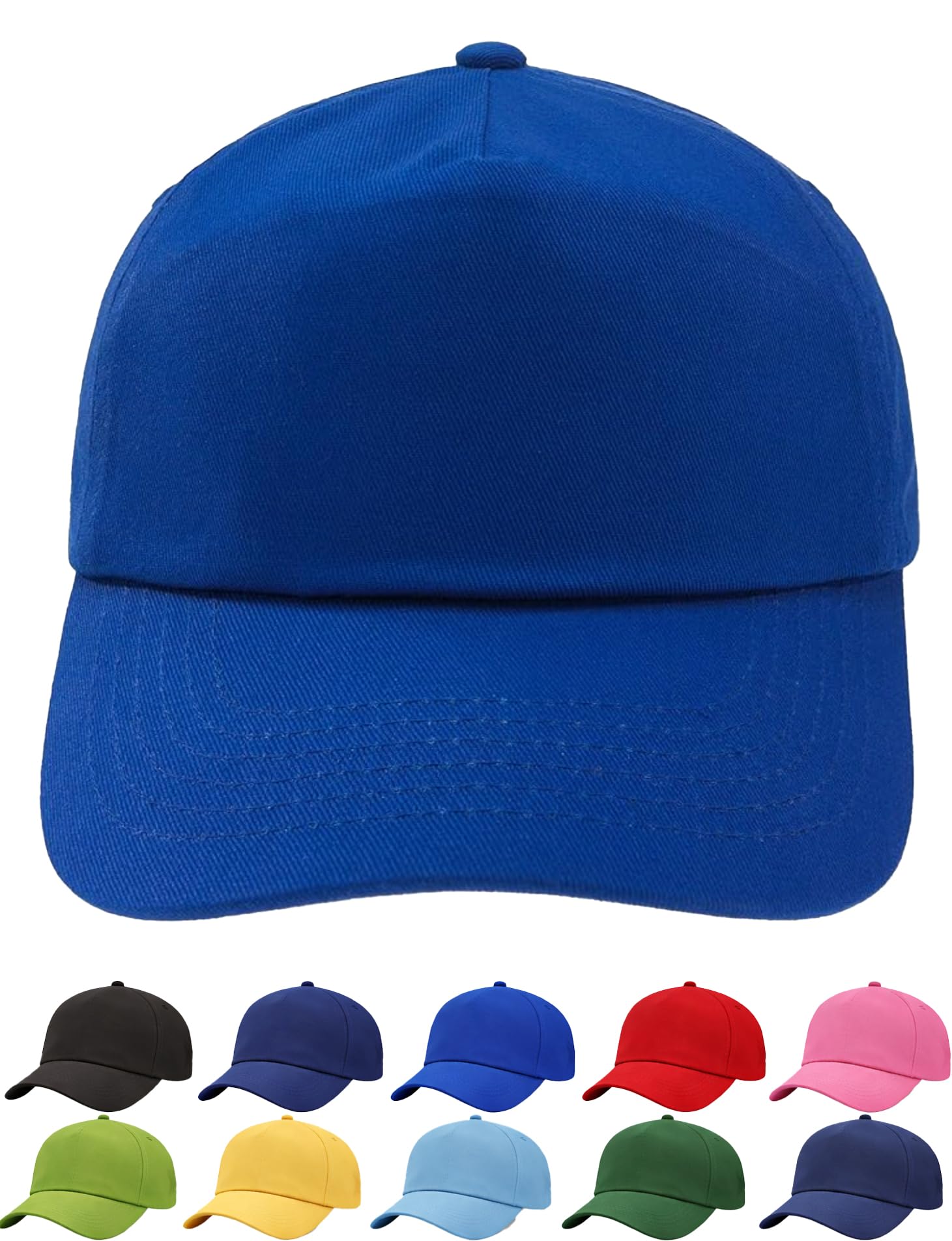 4Sold Boys Royal Childrens Kids Baseball Sun-Hat 50 Upf Cap Hat Girls