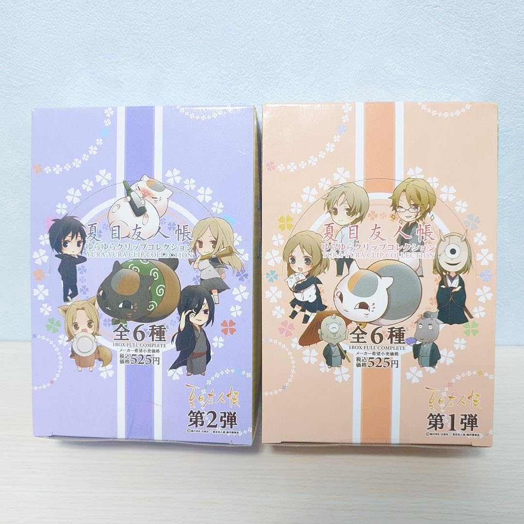 夏目友人帳 全種類 ゆらゆらクリップ 【公式通販】 夏目友人帳