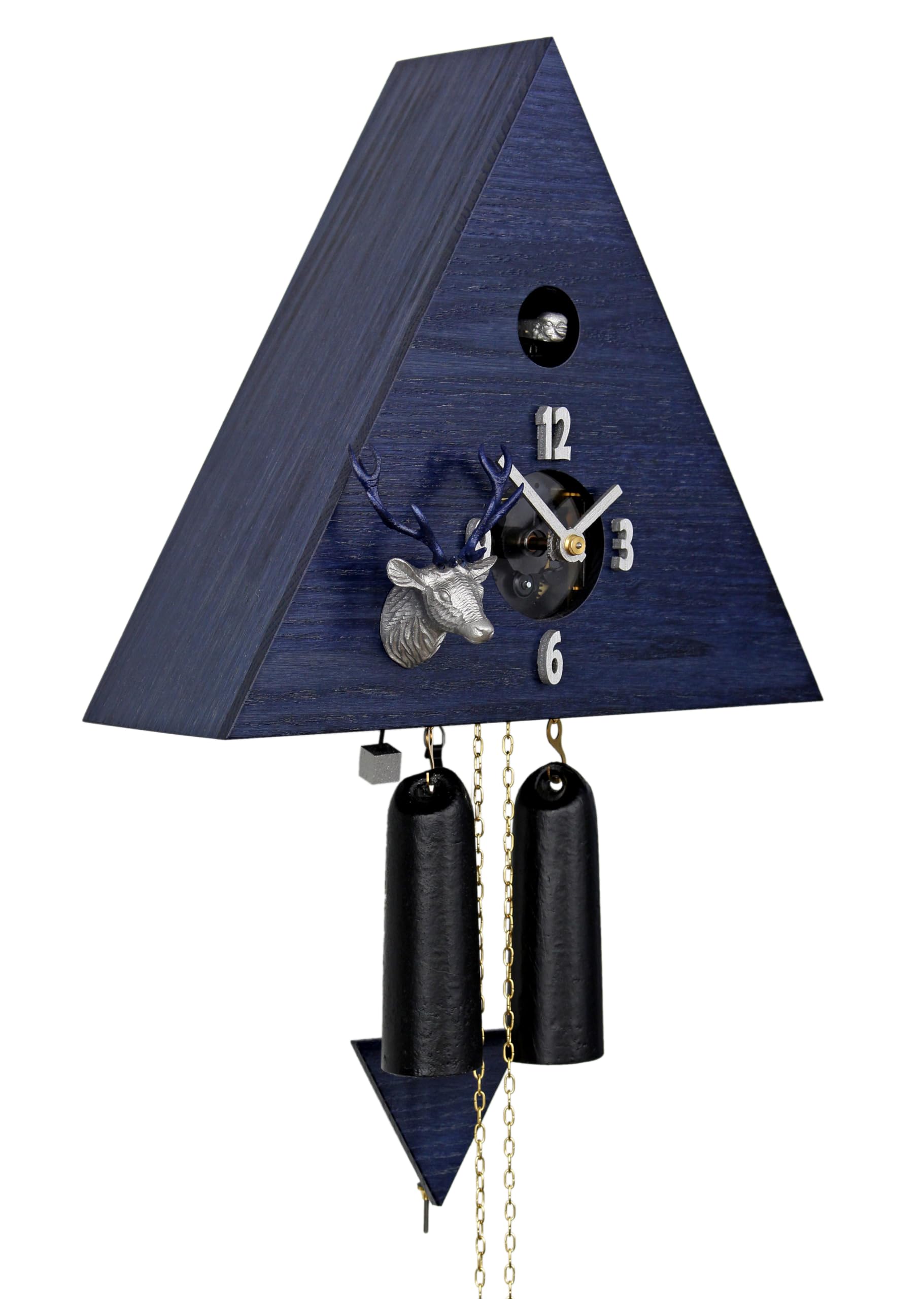 HerrZeit by Adolf Herr Kuckucksuhr - Art Two - Magic Blue