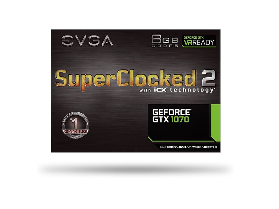 EVGA GTX 1070 8GB GDDR5 スーパークロック Amazon.com: EVGA GeForce GTX 1070 FTW2 Gaming, 8GB GDDR5