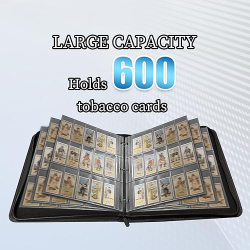 Snapklik.com : Tobacco Card Binder, 15 Pocket Tobacco Card Holder Holds 600 Tobacco Cards, 3-Ring Tobacco Card Album Snapklik.com : Tobacco Card Binder, 15 Pocket Tobacco Card Holder Holds 600 Tobacco Cards, 3-Ring Tobacco Card Album