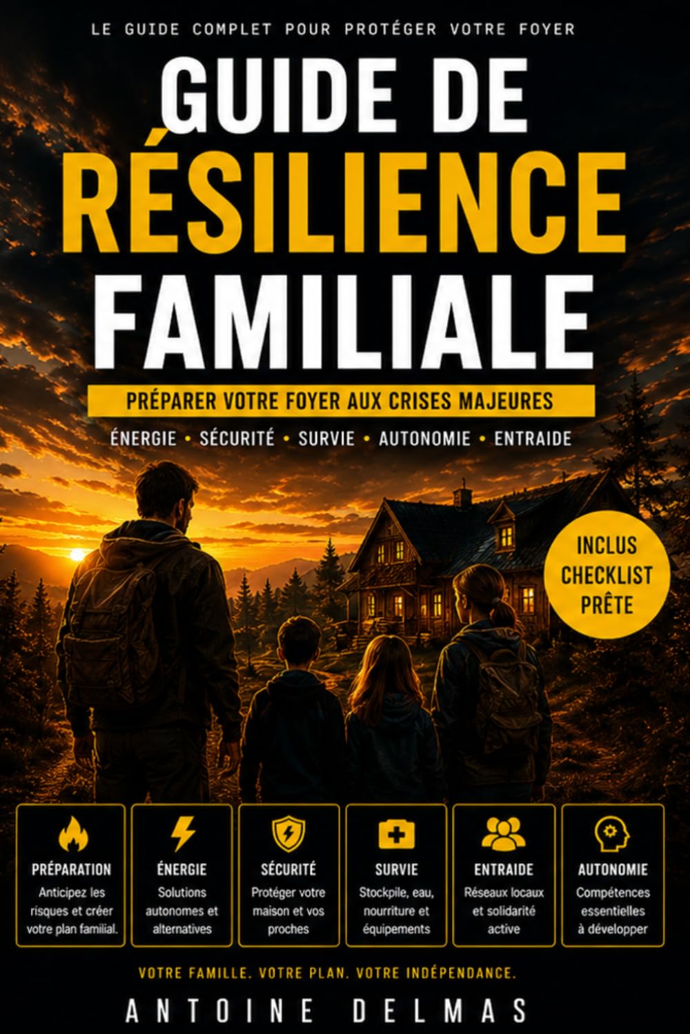 Guide de survie en temps de crise: Comment se préparer aux pénuries, aux crises économiques et aux catastrophes : eau, nourriture, énergie, autonomie et résilience familiale