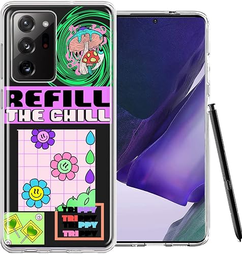 Miniatura 10 de MUNDAZE - Para Samsung Galaxy Note 20 Ultra Rock and Roll Music Punk Band Collage, Funda delgada híbrida a prueba de golpes, carcasa rígida de TPU